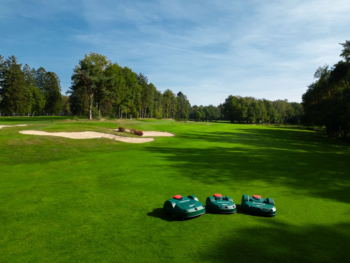 Belrobotics Ballpicker na driving range