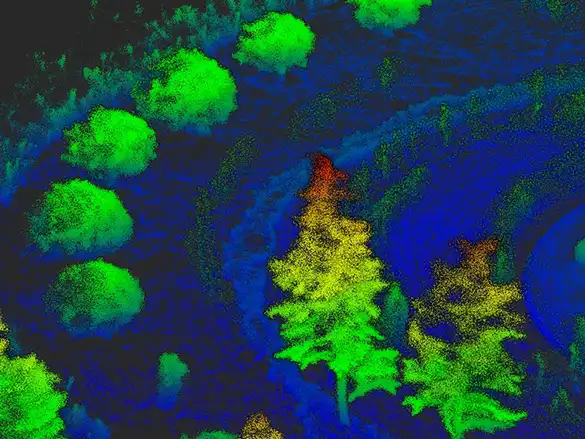 3D LiDAR navigácia a mapovanie okolia kosačky FJD Blix