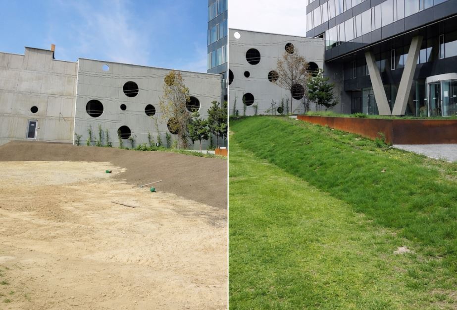 Realizácia do svahu