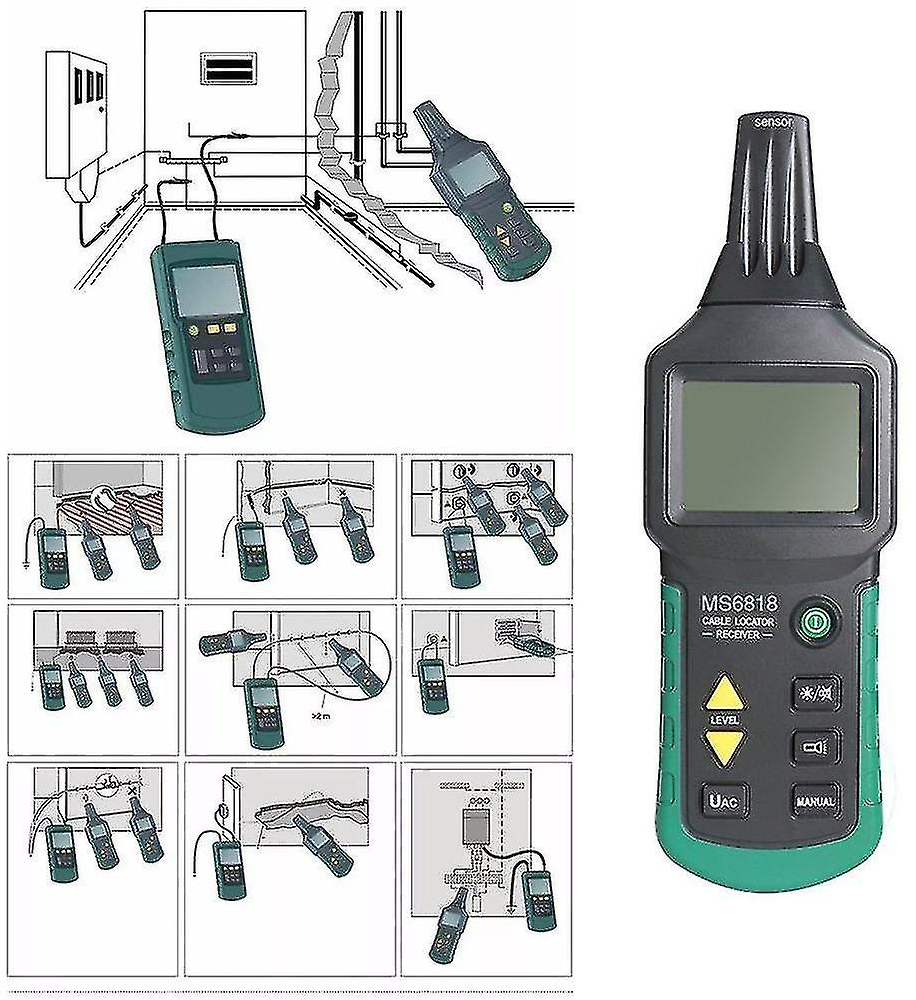 Detektor káblov a princíp vyhľadávania