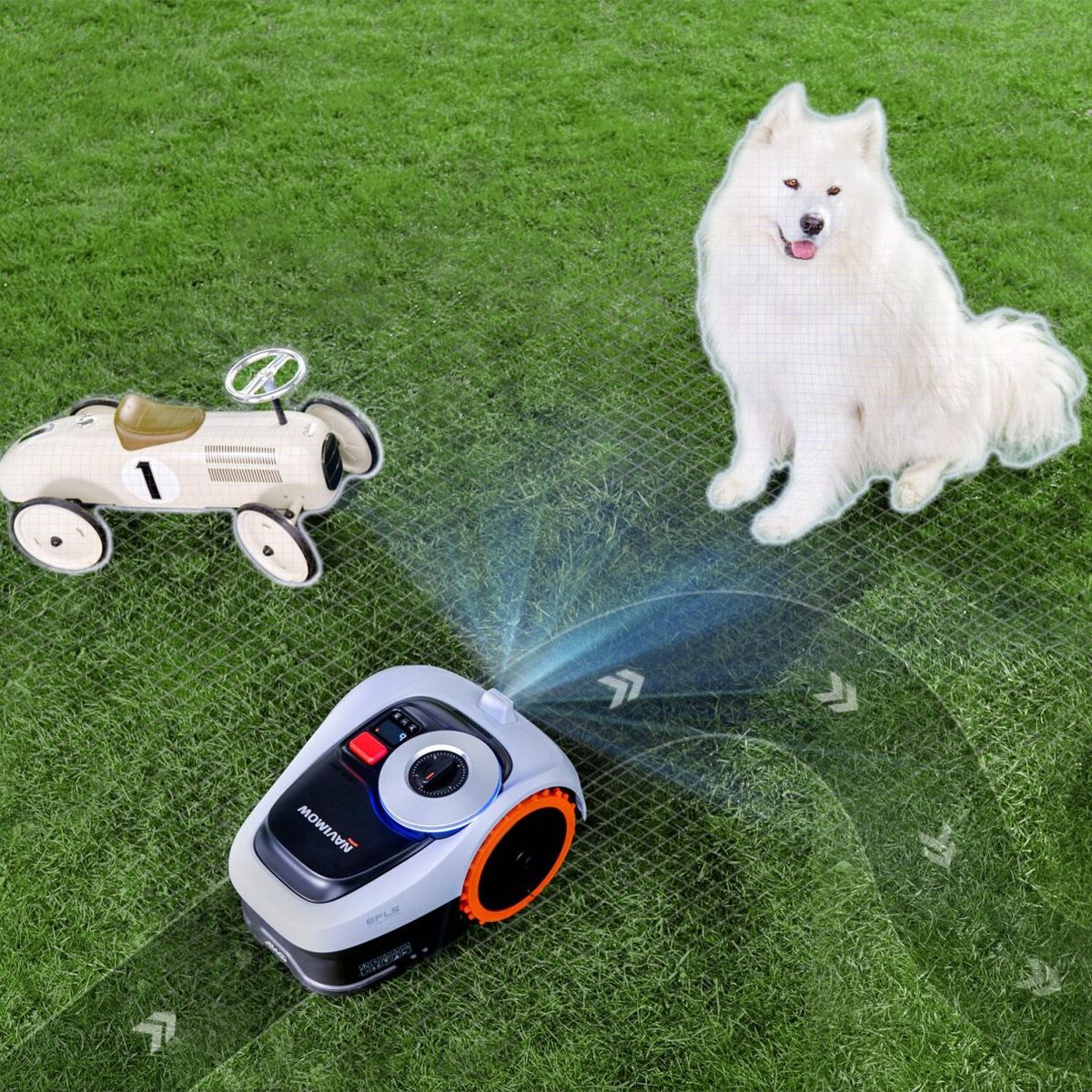 Vlastnosti sekačky Navimow i210E AWD