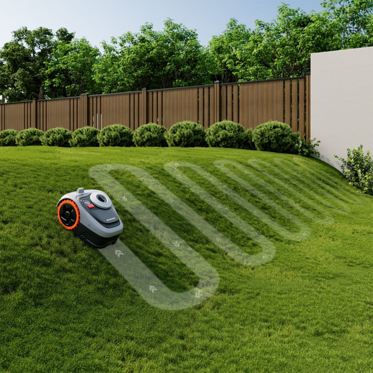 Sečení u okrajů - Ride-on boundary