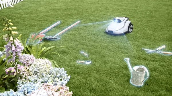 Automatické AI mapování trávníku