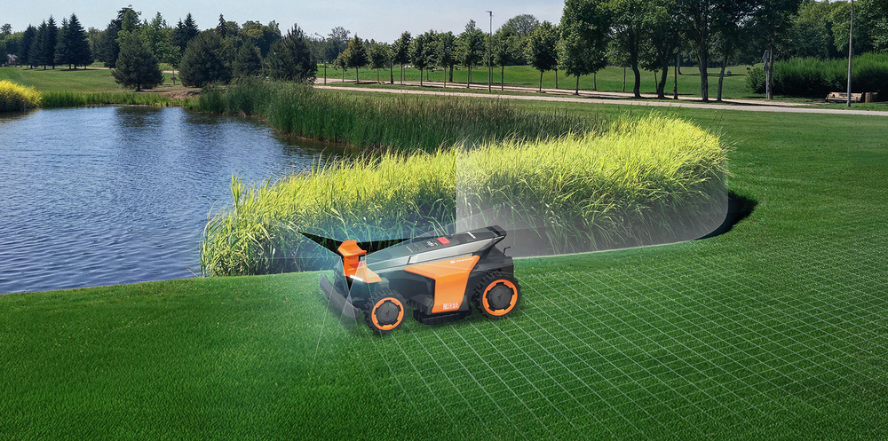 Odolná konštrukcia Segway Navimow Terranox CM240M1E