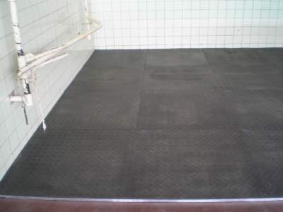 Gumová dlažba Special v nemocnici