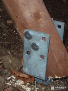 U nadstavec zemnej skrutky