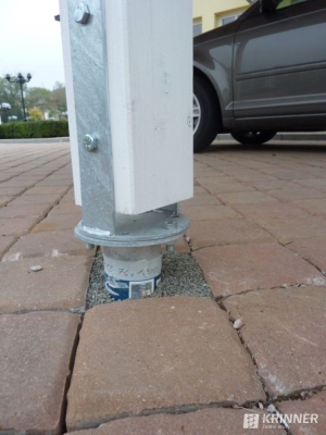 detail zemná skrutka