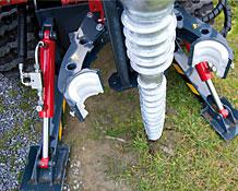 montáž skrutky dumperom