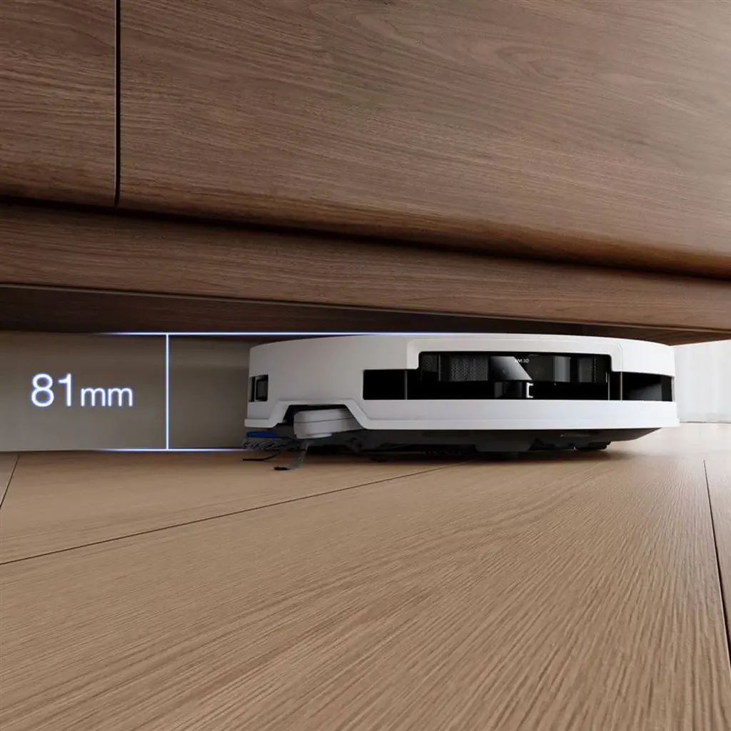 ECOVACS DEEBOT T50 PRO OMNI WHITE – robotický vysávač s bielou OMNI stanicou