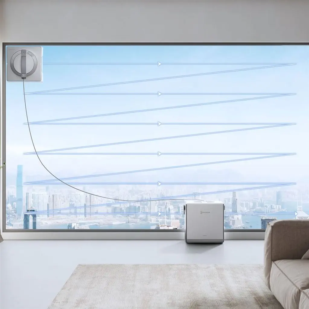 ECOVACS WINBOT MINI - typy okien a povrchov