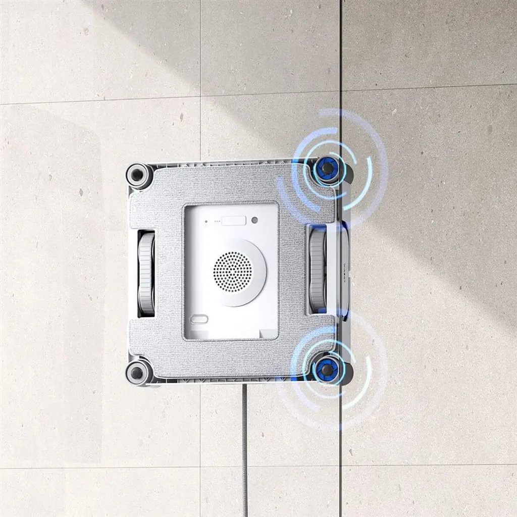 ECOVACS WINBOT W2S - pokrytie okrajov a rohov