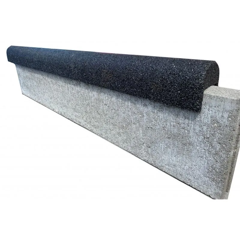 Gumový kryt obrubníka zelený