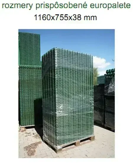 Zatrávňovacia dlažba zelená Eura MAXI