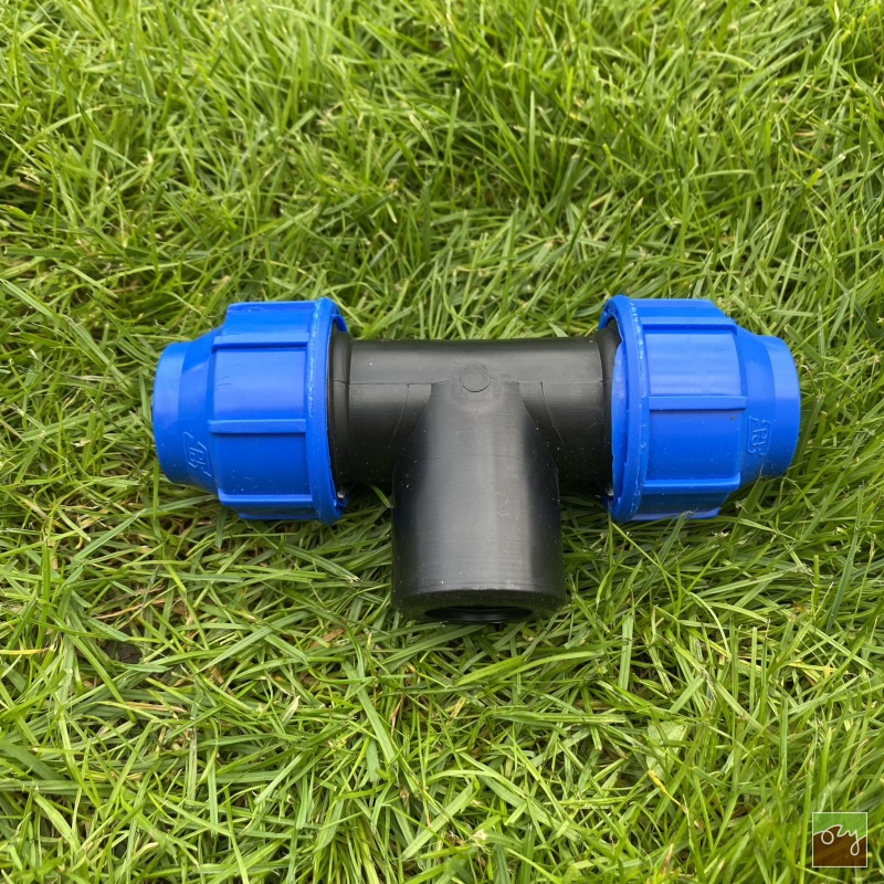 PP T-kus na PE potrubie Ø20mm 1/2" VNZ