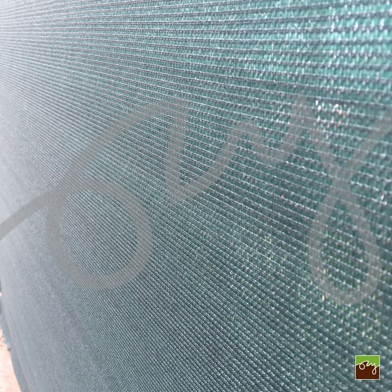 Tieniaca plachta na plot zelená 95% | 2x10m | 20m2 | 230g/m2