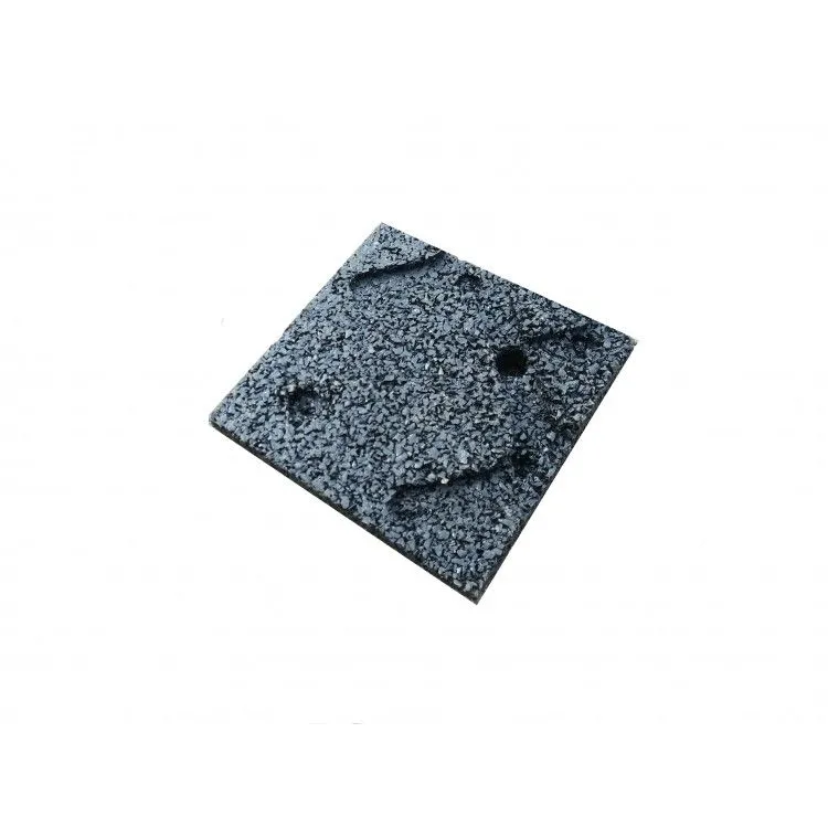 Gumová nábehová hrana rohová - čierna