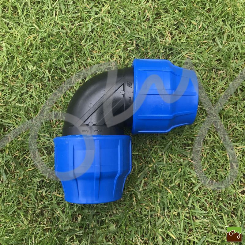 PP koleno na PE potrubie Ø63mm