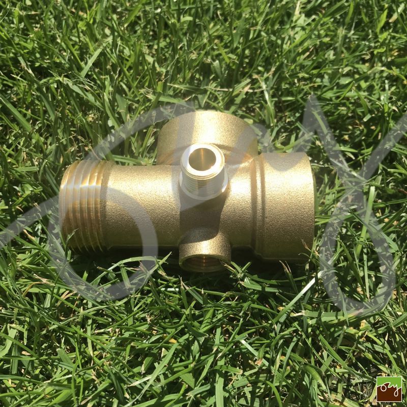 Mosadzná 5-cestná tvarovka 82mm