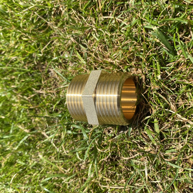 Mosadzná spojka 1" VOZ - 1" VOZ