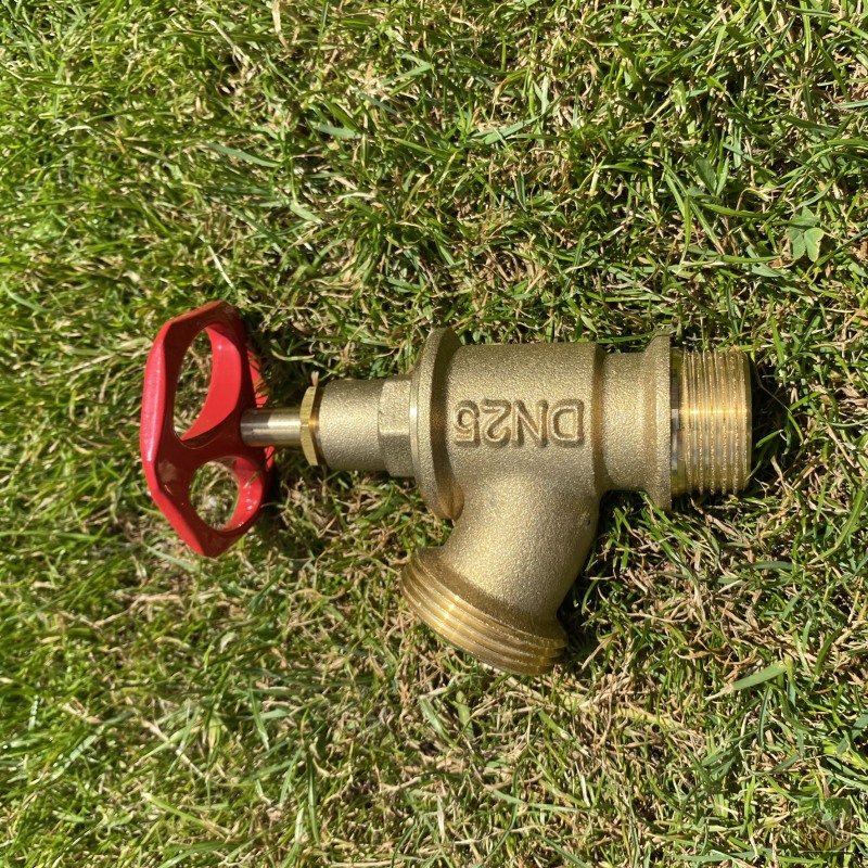 Záhradný ventil s kolieskom - 1" VOZ