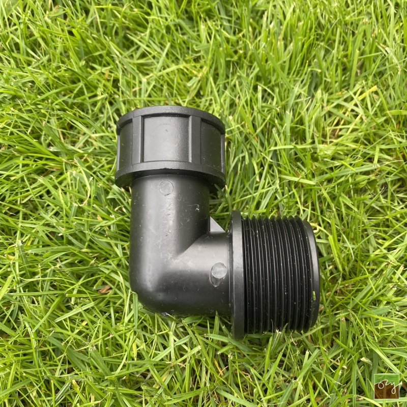 Plastové redukované koleno 5/4" VOZ x 1" VNZ