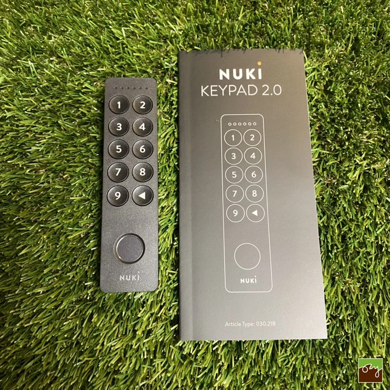 Kódovacia klávesnica NUKI KEYPAD 2.0 s čítačkou odtlačkov prsta