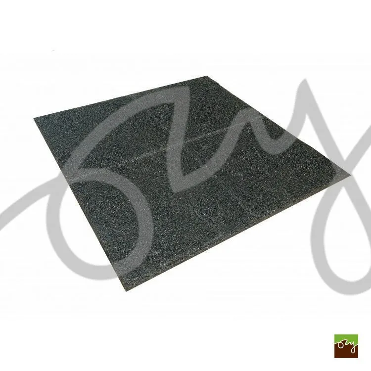 Profilovaná gumená dlažba Easy 40 čierna