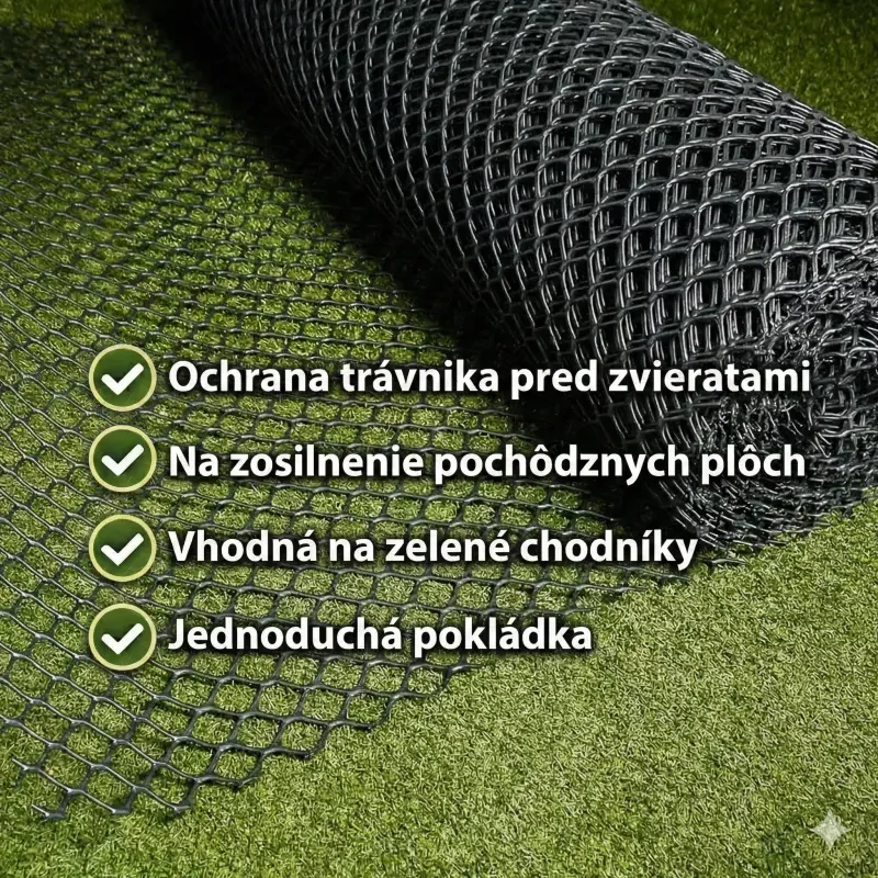Zatrávňovacia rohož HEXO 33｜1 x 25m｜25m2