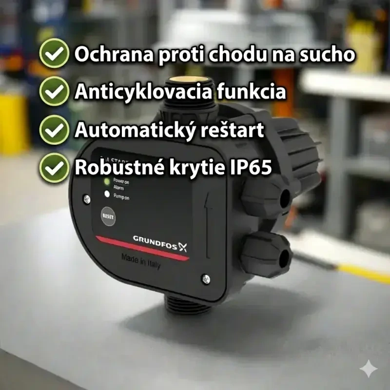 Tlakový spínač GRUNDFOS PM START 2,2bar