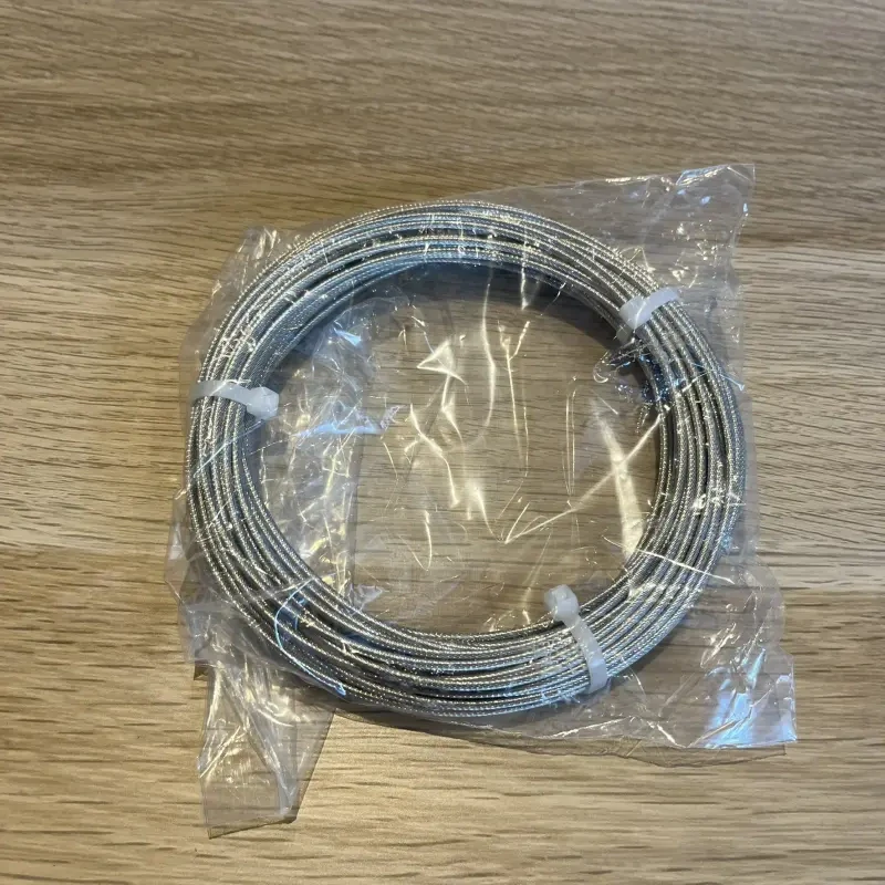 Oceľové lano 14m -  priemer 2mm