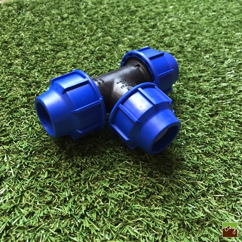 PP T-kus na PE potrubie Ø25mm