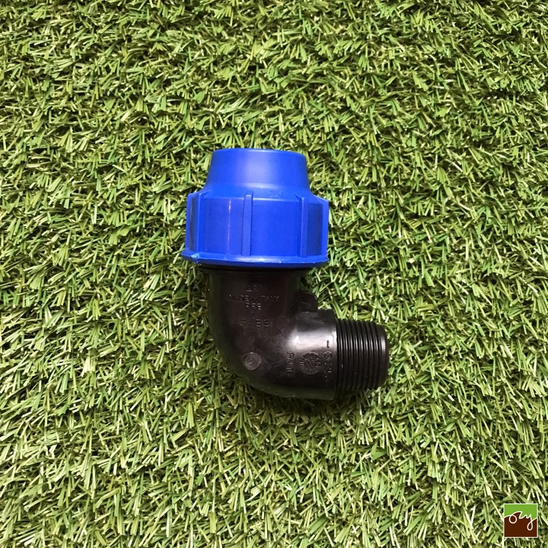 PP koleno Ø25mm - 1" VOZ
