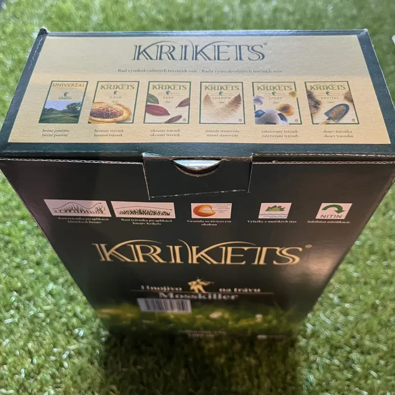 Hnojivo proti machu KRIKETS®, krabica 2kg