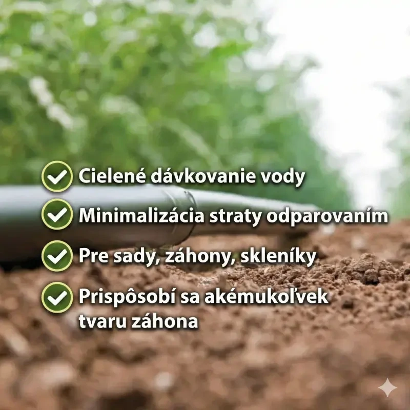 Kvapková hadica Ø16mm - metráž po 5bm