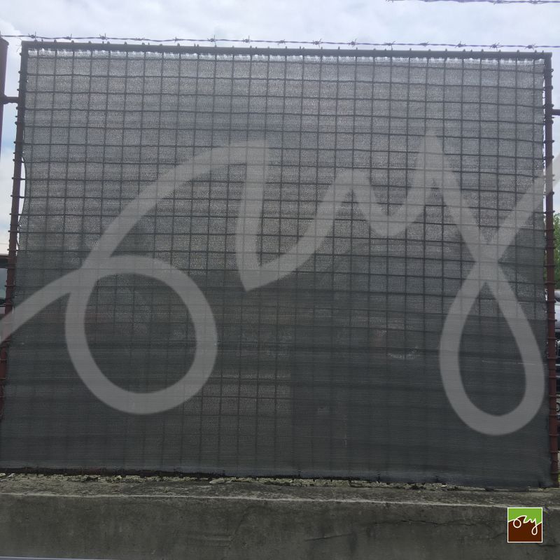 Tieniaca plachta na plot šedá 90% | 1x10m | 10m2 | 160g/m2