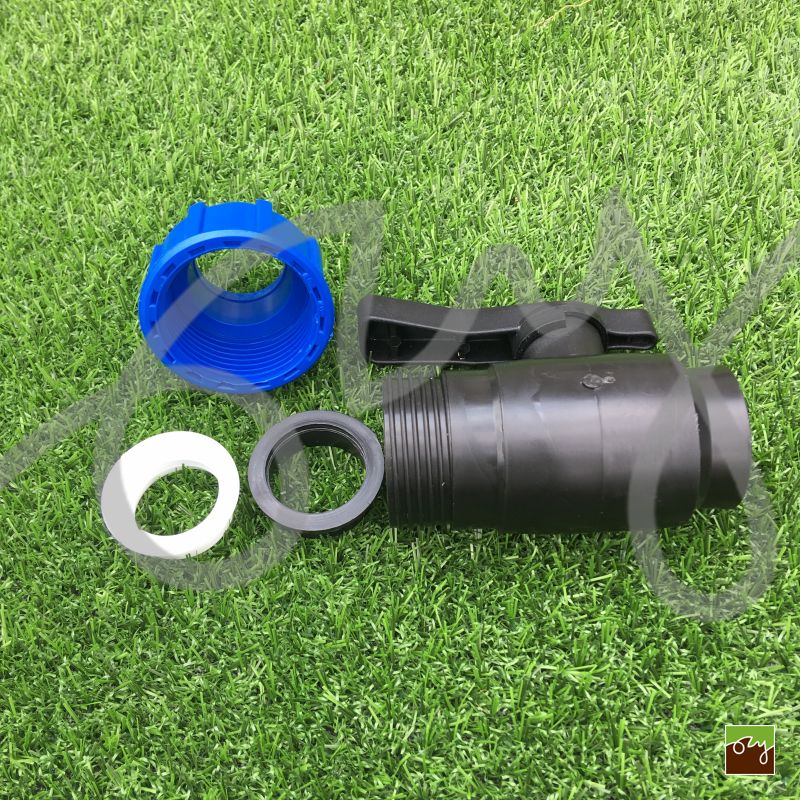 Plastový guľový ventil 32mm x 1" VNZ