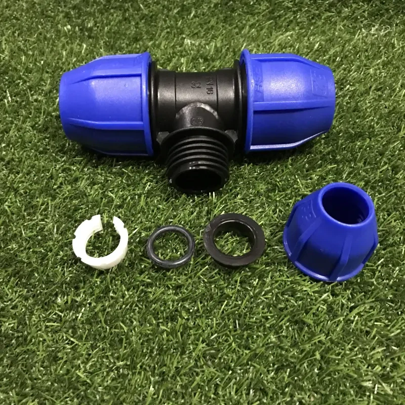 PP T-kus na PE potrubie redukovaný Ø32mm - Ø20mm 