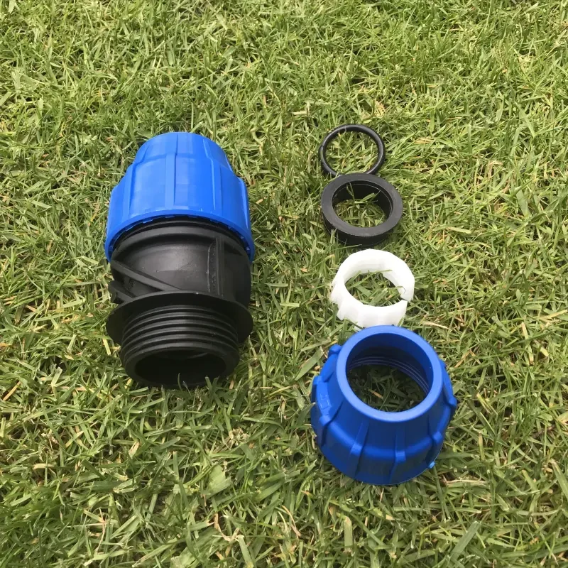 PP redukcia na PE potrubie Ø50mm - Ø40mm