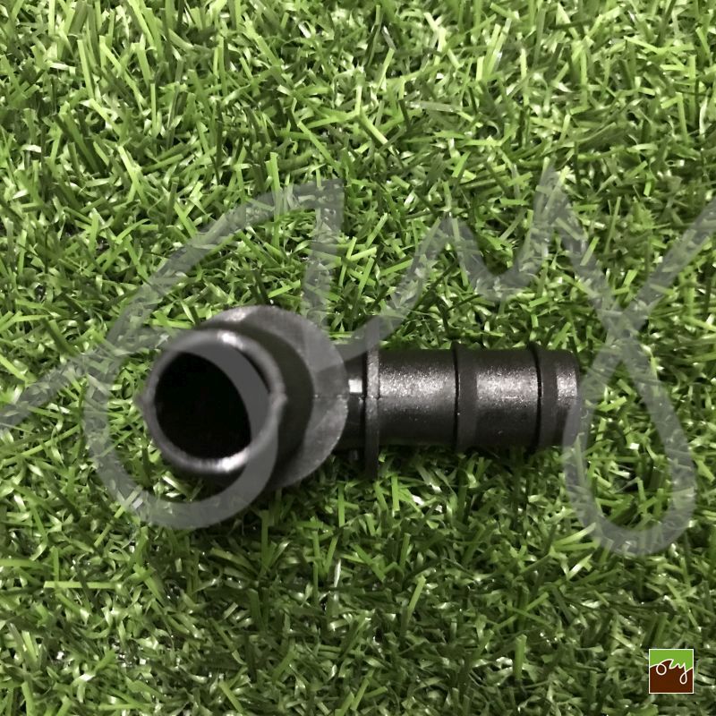 Nástrčné koleno na PE potrubie Ø16mm