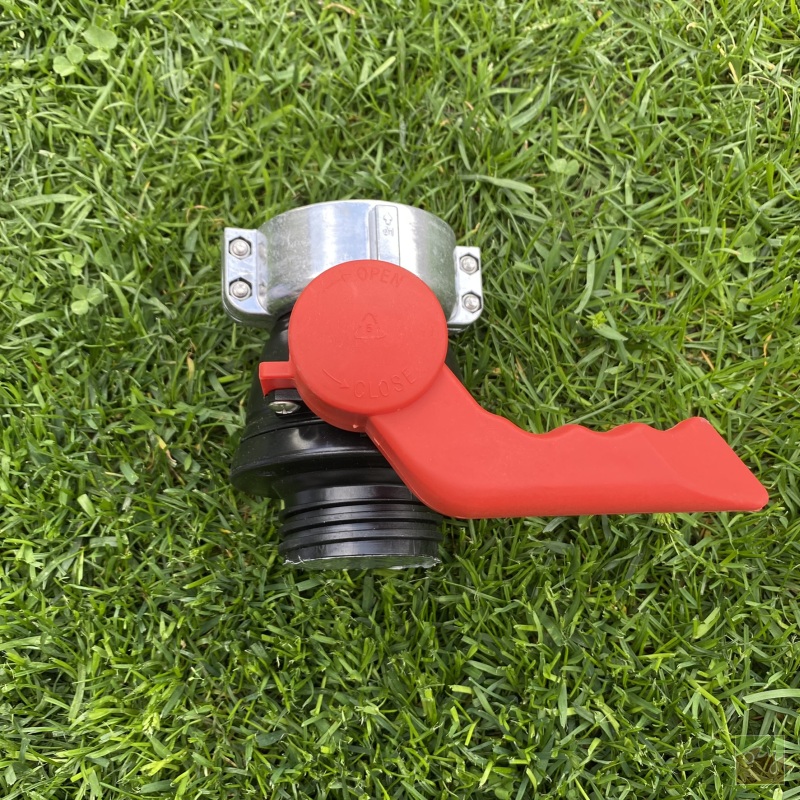 Guľový IBC ventil S75x6 - S60x6 s kovovou prírubou