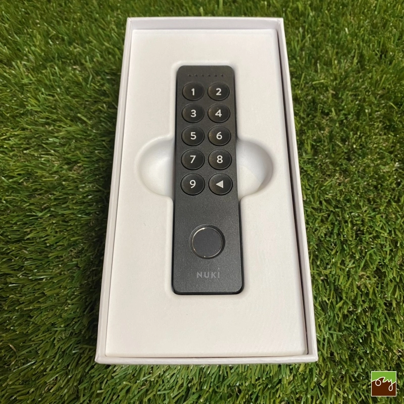 Kódovacia klávesnica NUKI KEYPAD 2.0 s čítačkou odtlačkov prsta