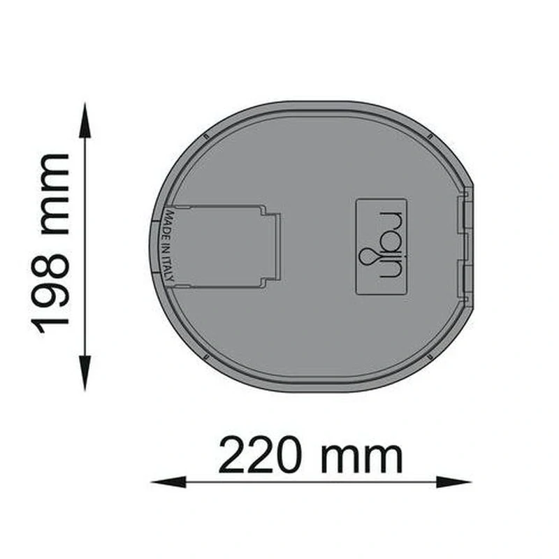 Kryt na vodnú zásuvku s kohútikom 3/4"