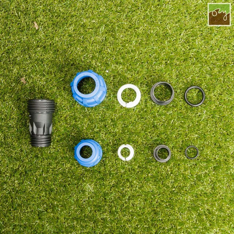 PP redukcia na PE potrubie Ø25mm - Ø16mm