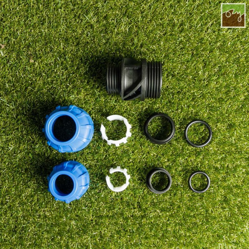 PP redukcia na PE potrubie Ø32mm - Ø25mm