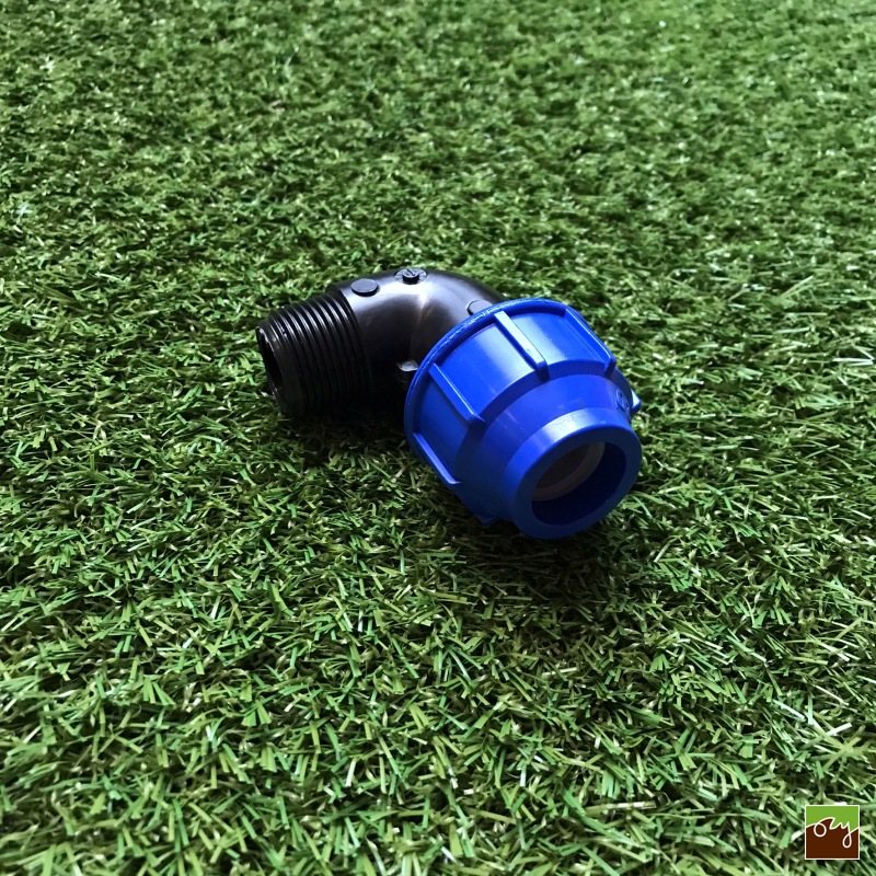 PP koleno Ø20mm - 3/4" VOZ