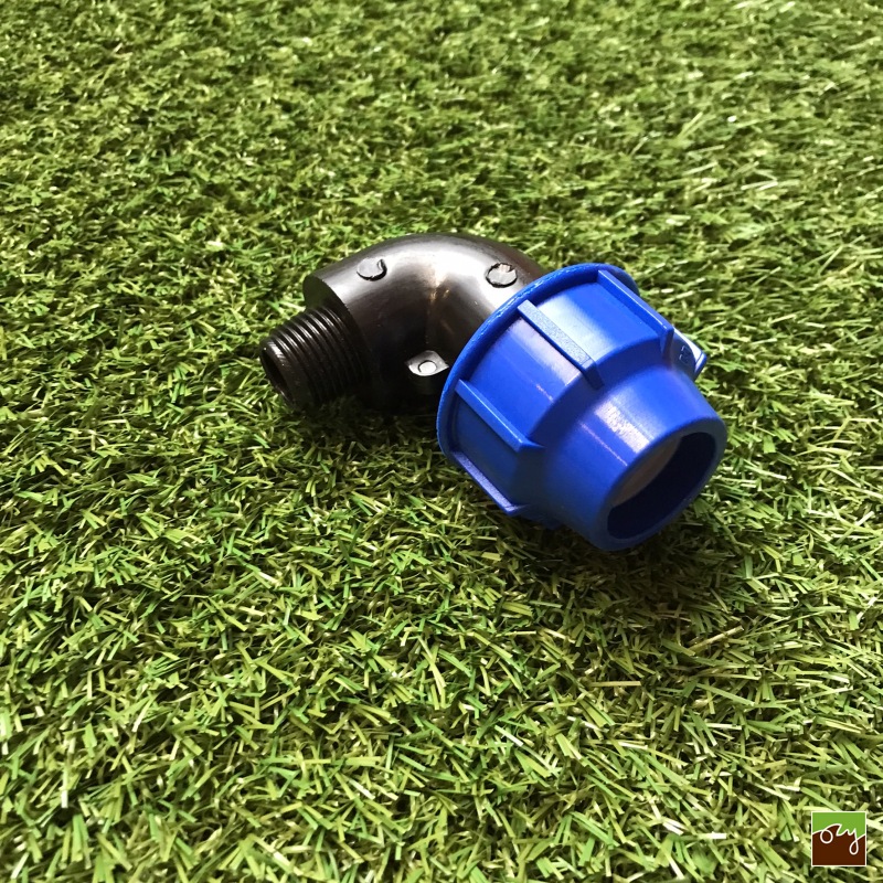 PP koleno Ø25mm - 3/4" VOZ