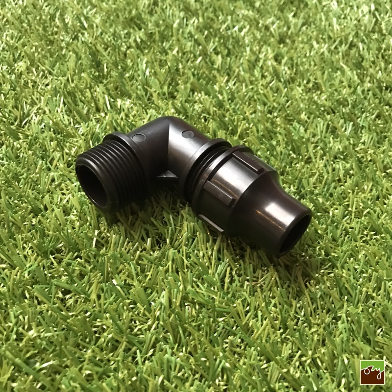 Skrutkovacie koleno Ø16mm - 3/4" VOZ