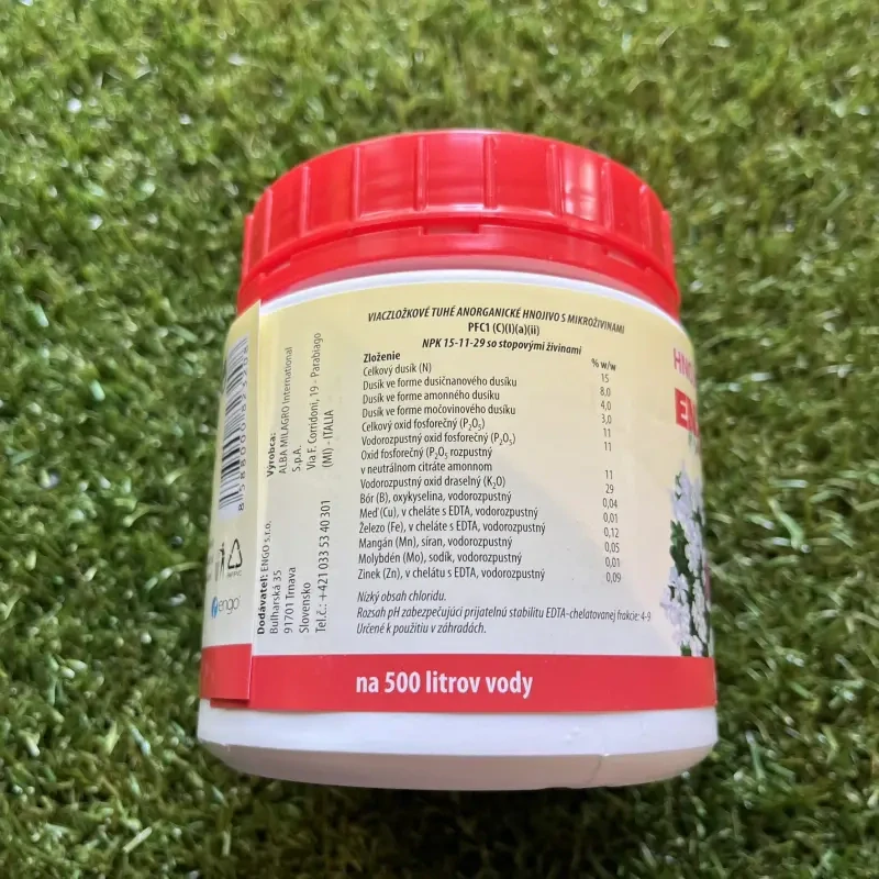 Hnojivo pre kvitnúce rastliny | NPK 15-11-29 | 0,5kg