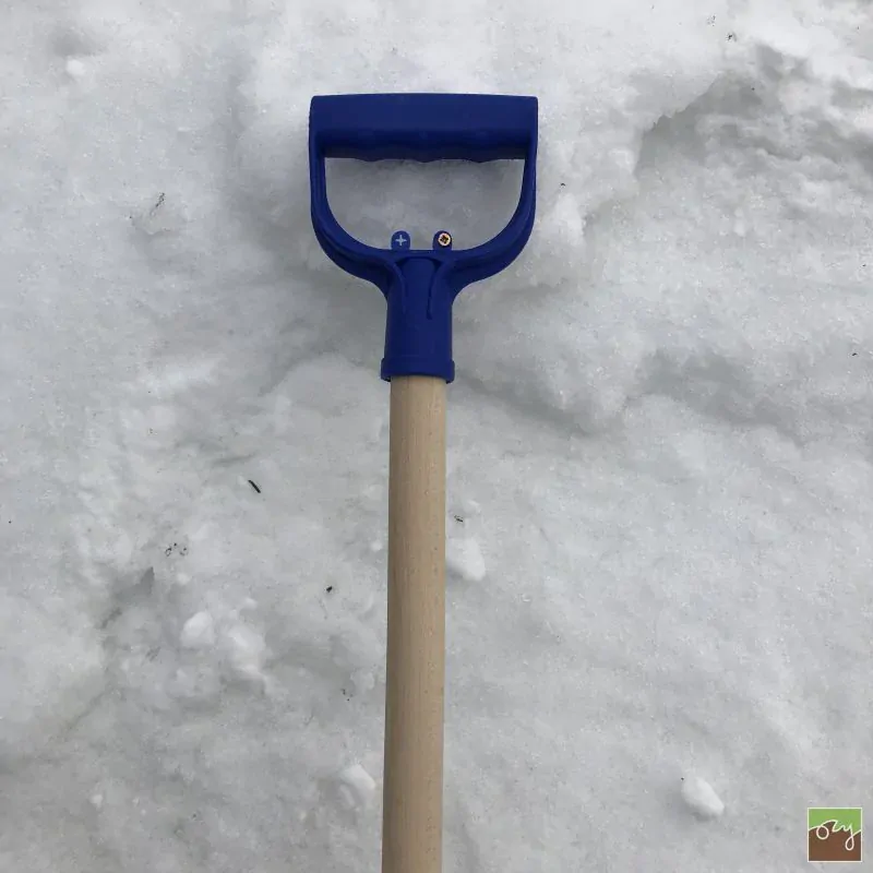 Lopata na sneh Alpin 1 s pevnou hliníkovou hranou