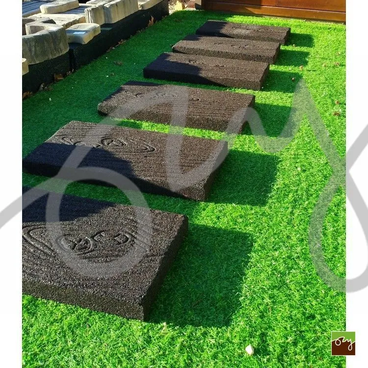 Gumový šľapák Wood Step